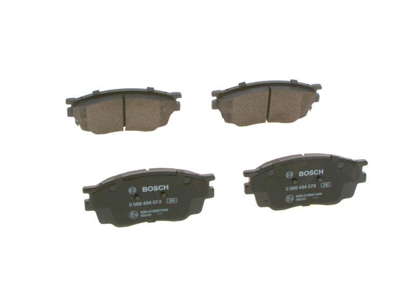 Kit de plaquettes de frein, frein à disque BOSCH 0 986 494 078