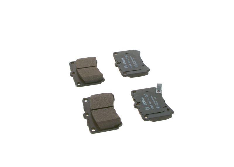 Kit de plaquettes de frein, frein à disque BOSCH 0 986 461 141