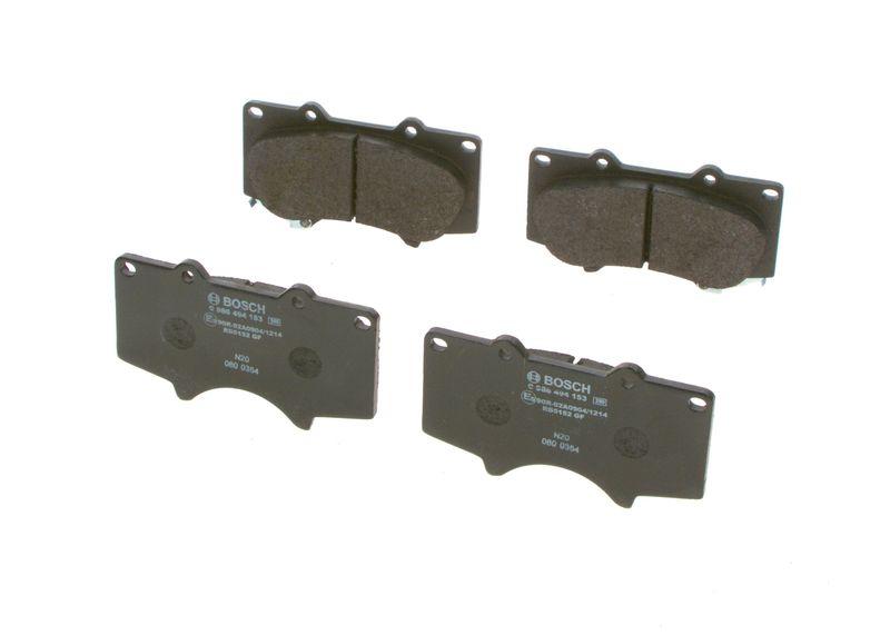 Kit de plaquettes de frein, frein à disque BOSCH 0 986 494 153
