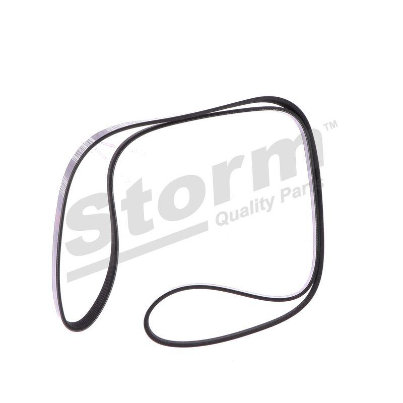 Courroie trapézoïdale à nervures STORM QUALITY PARTS STO6PK1750
