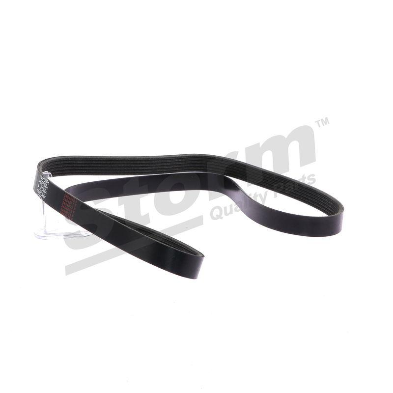 Courroie trapézoïdale à nervures STORM QUALITY PARTS STO6PK1463