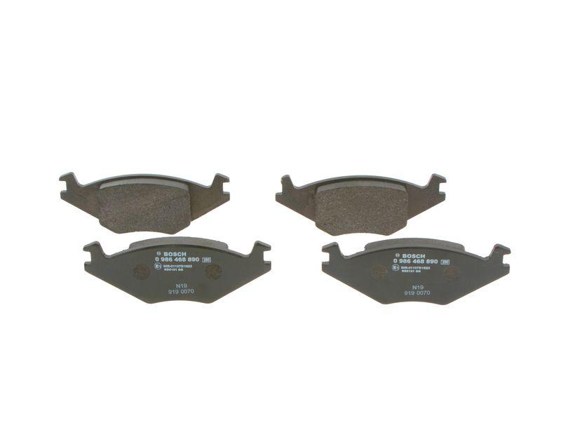Kit de plaquettes de frein, frein à disque BOSCH 0 986 468 890