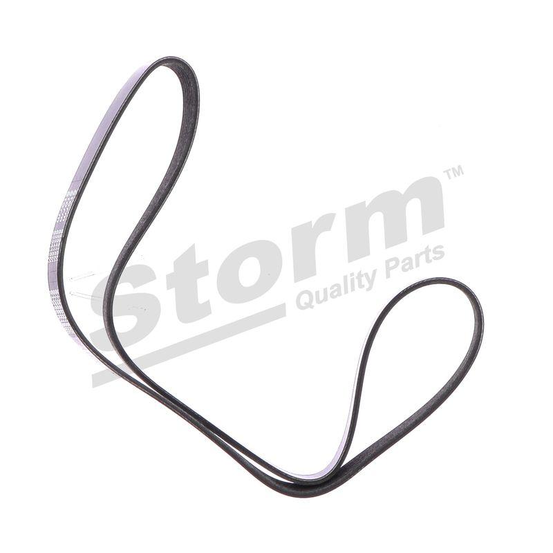 Courroie trapézoïdale à nervures STORM QUALITY PARTS STO6PK1200