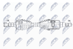 Arbre de transmission NTY NPW-DW-037