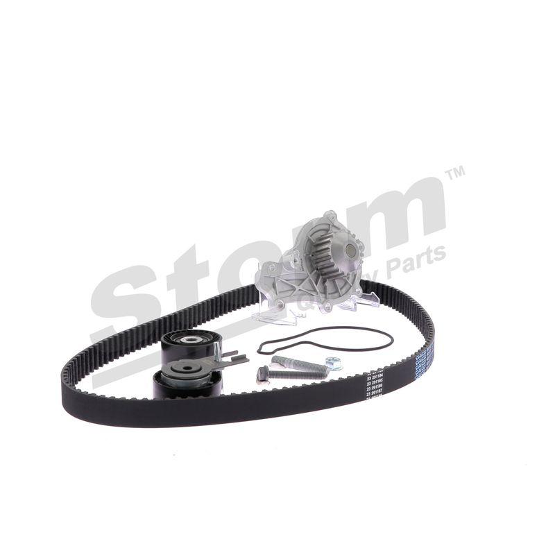 Pompe à eau + kit de courroie crantée STORM QUALITY PARTS 904487KP