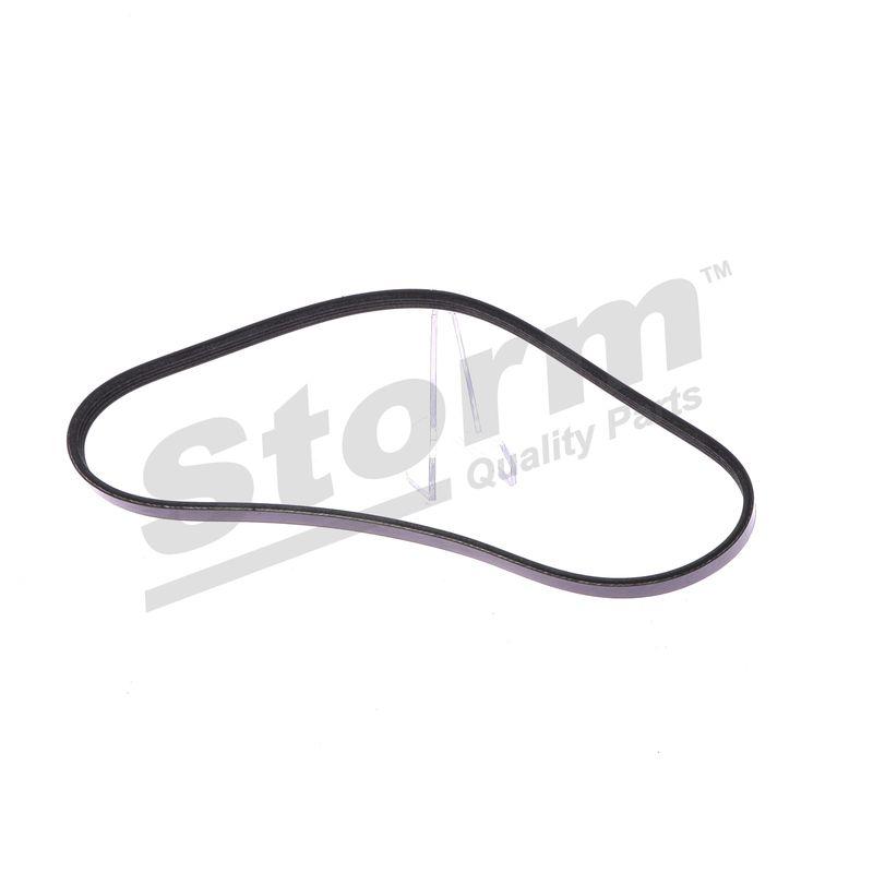 Courroie trapézoïdale à nervures STORM QUALITY PARTS STO4PK0698