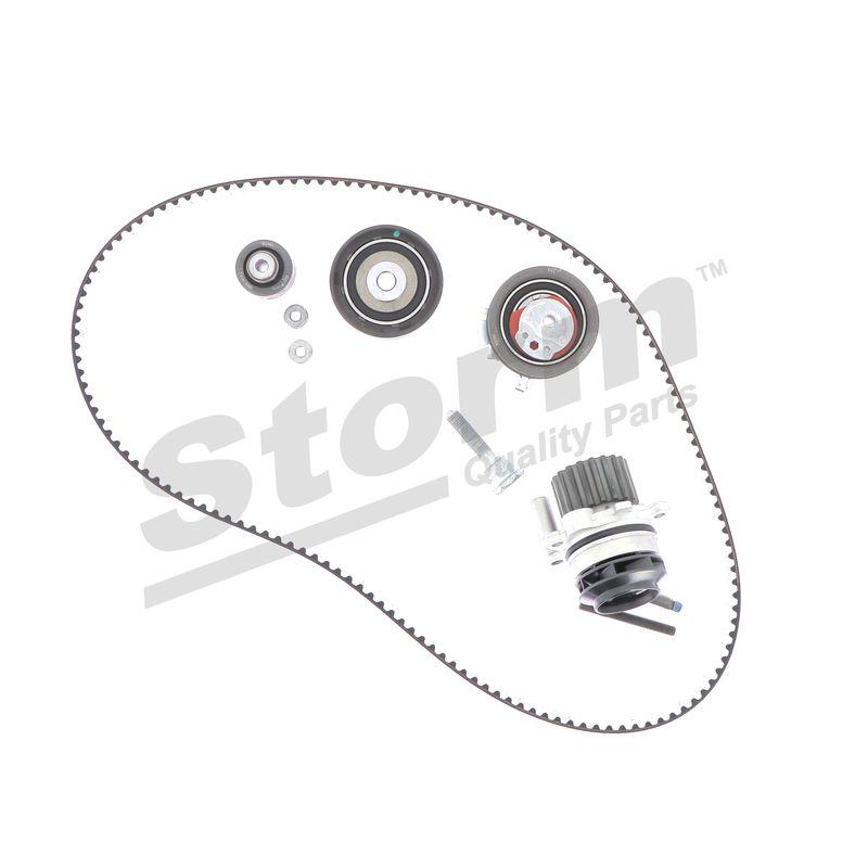 Pompe à eau + kit de courroie crantée STORM QUALITY PARTS 5550732KP