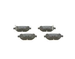 Kit de plaquettes de frein, frein à disque BOSCH 0986495393