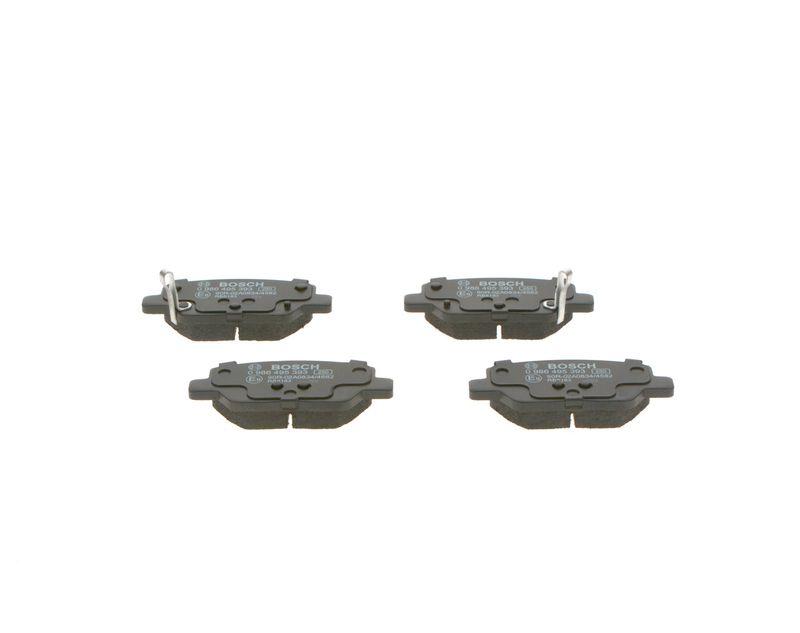 Kit de plaquettes de frein, frein à disque BOSCH 0986495393