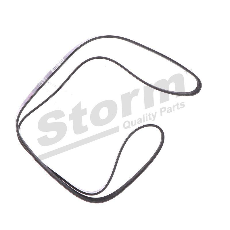 Courroie trapézoïdale à nervures STORM QUALITY PARTS STO6PK1735