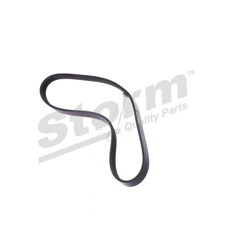 Courroie trapézoïdale à nervures STORM QUALITY PARTS STO4PK0738