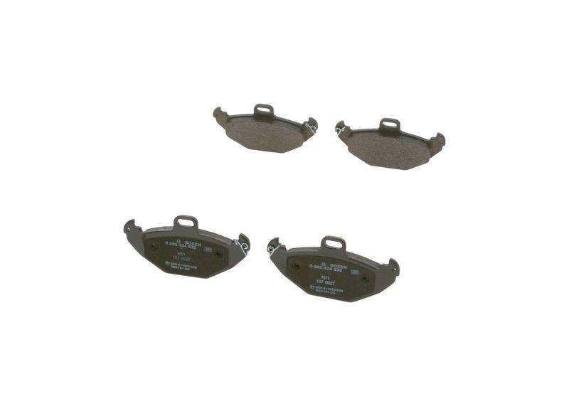 Kit de plaquettes de frein, frein à disque BOSCH 0 986 424 532