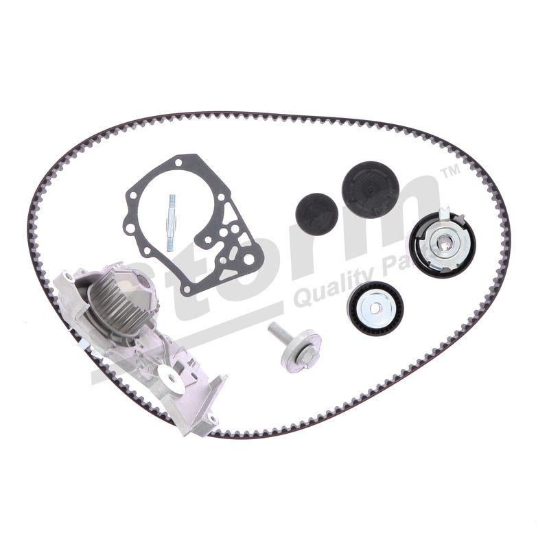 Pompe à eau + kit de courroie crantée STORM QUALITY PARTS 5550576KP