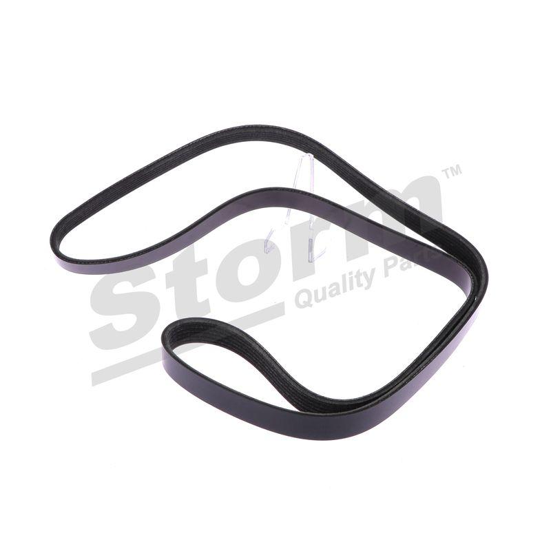 Courroie trapézoïdale à nervures STORM QUALITY PARTS STO6PK1513