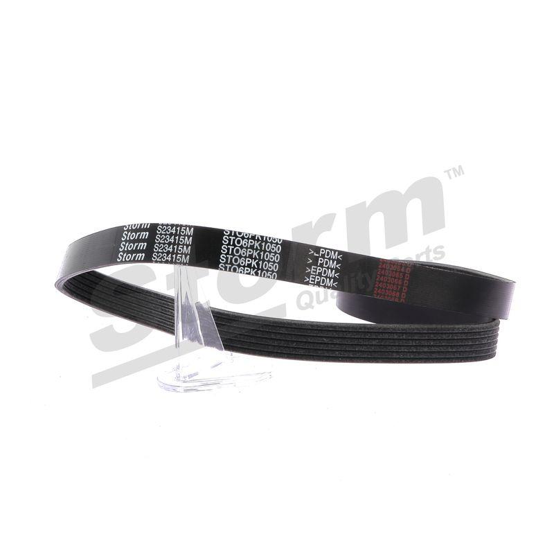 Courroie trapézoïdale à nervures STORM QUALITY PARTS STO6PK1050