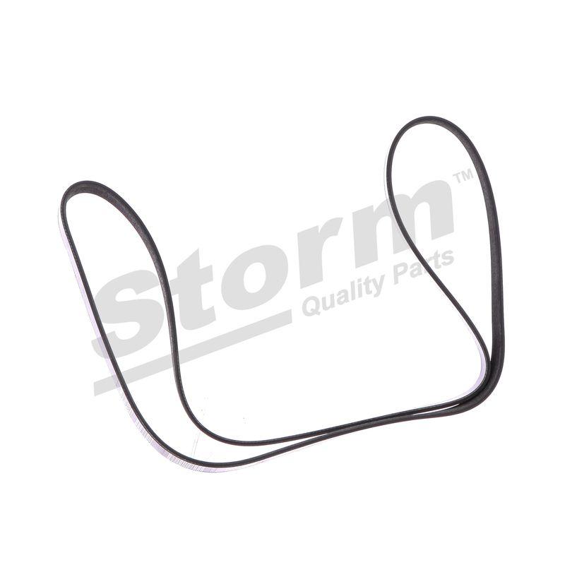 Courroie trapézoïdale à nervures STORM QUALITY PARTS STO6PK1563