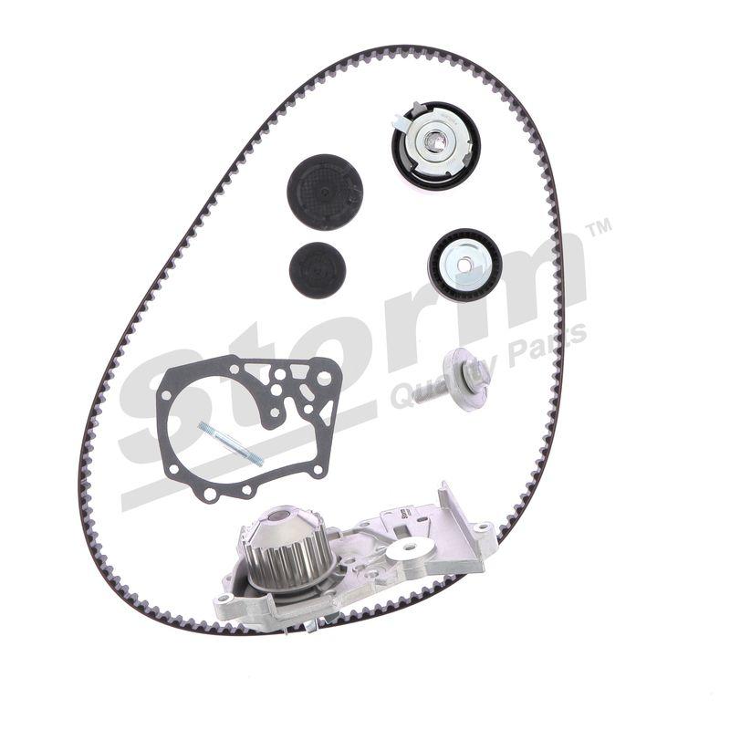 Pompe à eau + kit de courroie crantée STORM QUALITY PARTS 5550576KP