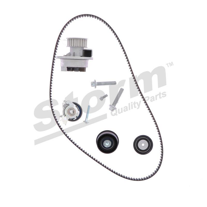 Pompe à eau + kit de courroie crantée STORM QUALITY PARTS 904388KP