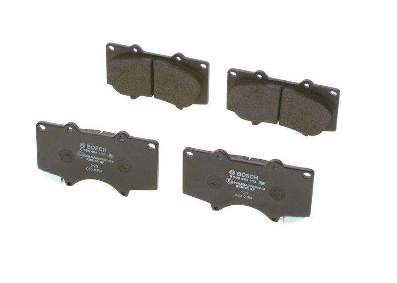 Kit de plaquettes de frein, frein à disque BOSCH 0 986 494 153