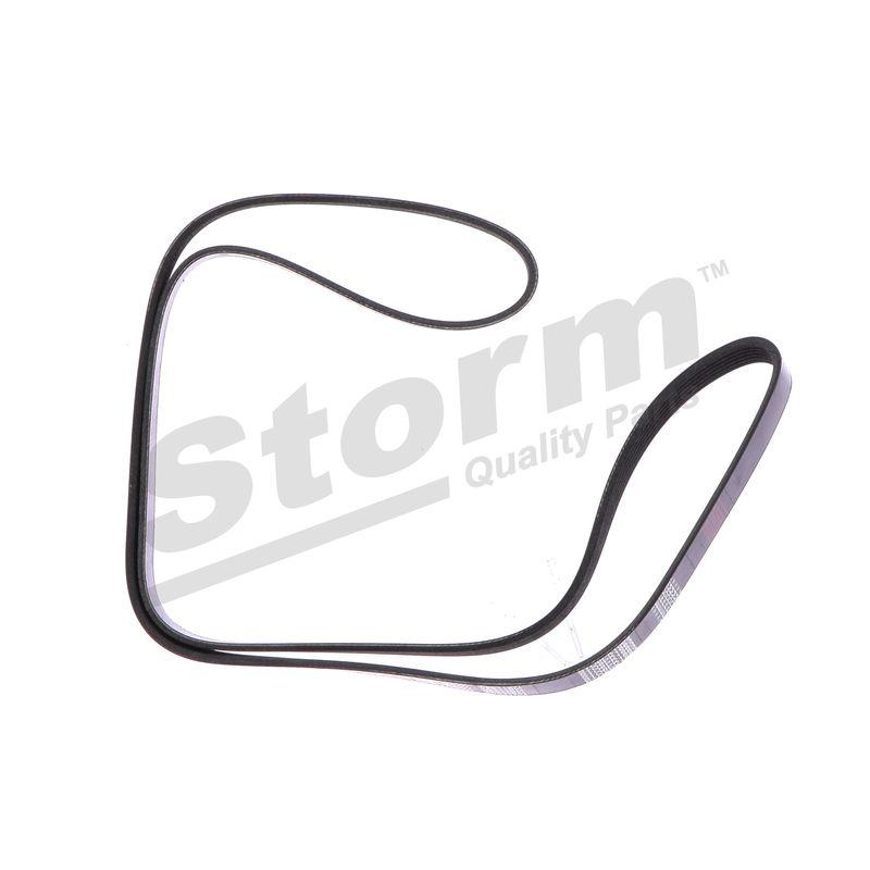 Courroie trapézoïdale à nervures STORM QUALITY PARTS STO6PK1663