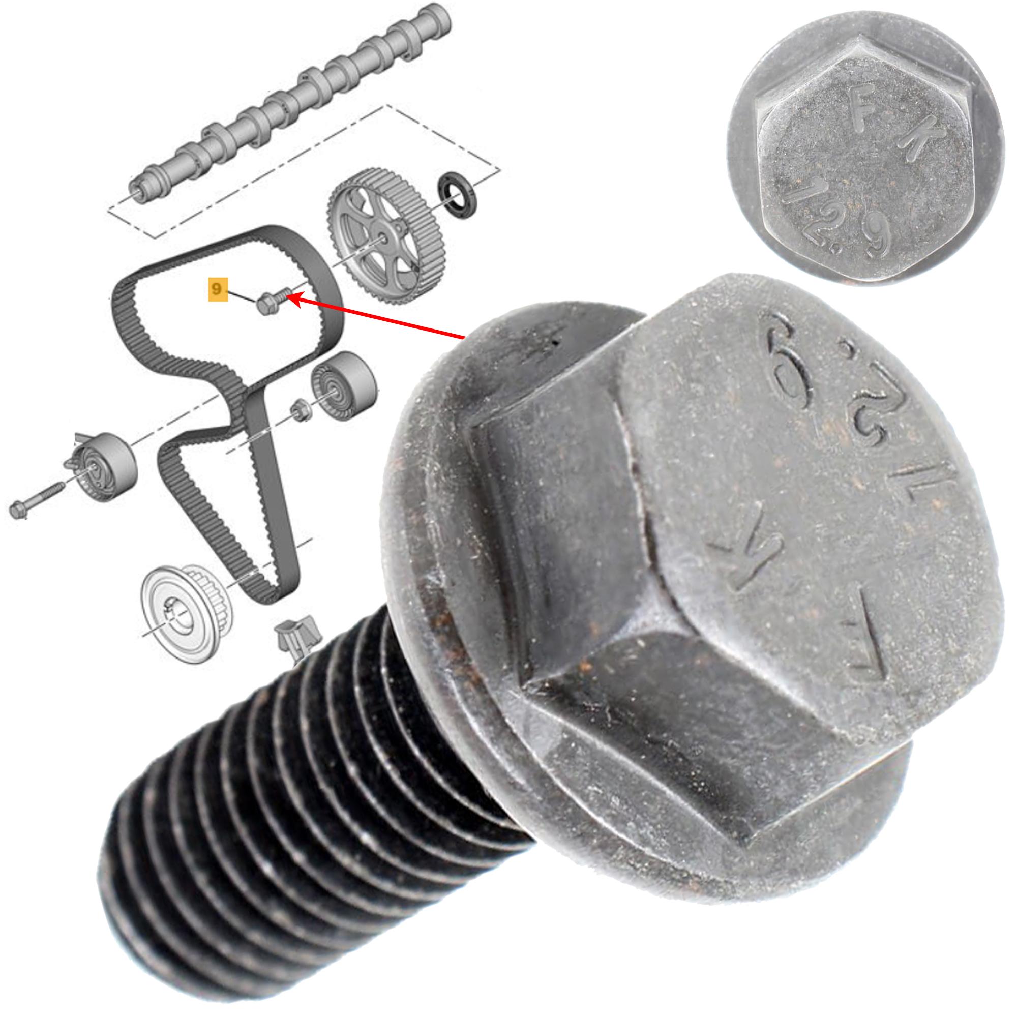 Kit arbres a cames chaine pour moteur 1.5 BlueHDi EcoBlue D4D Turbo D PARTSLINE KC02673