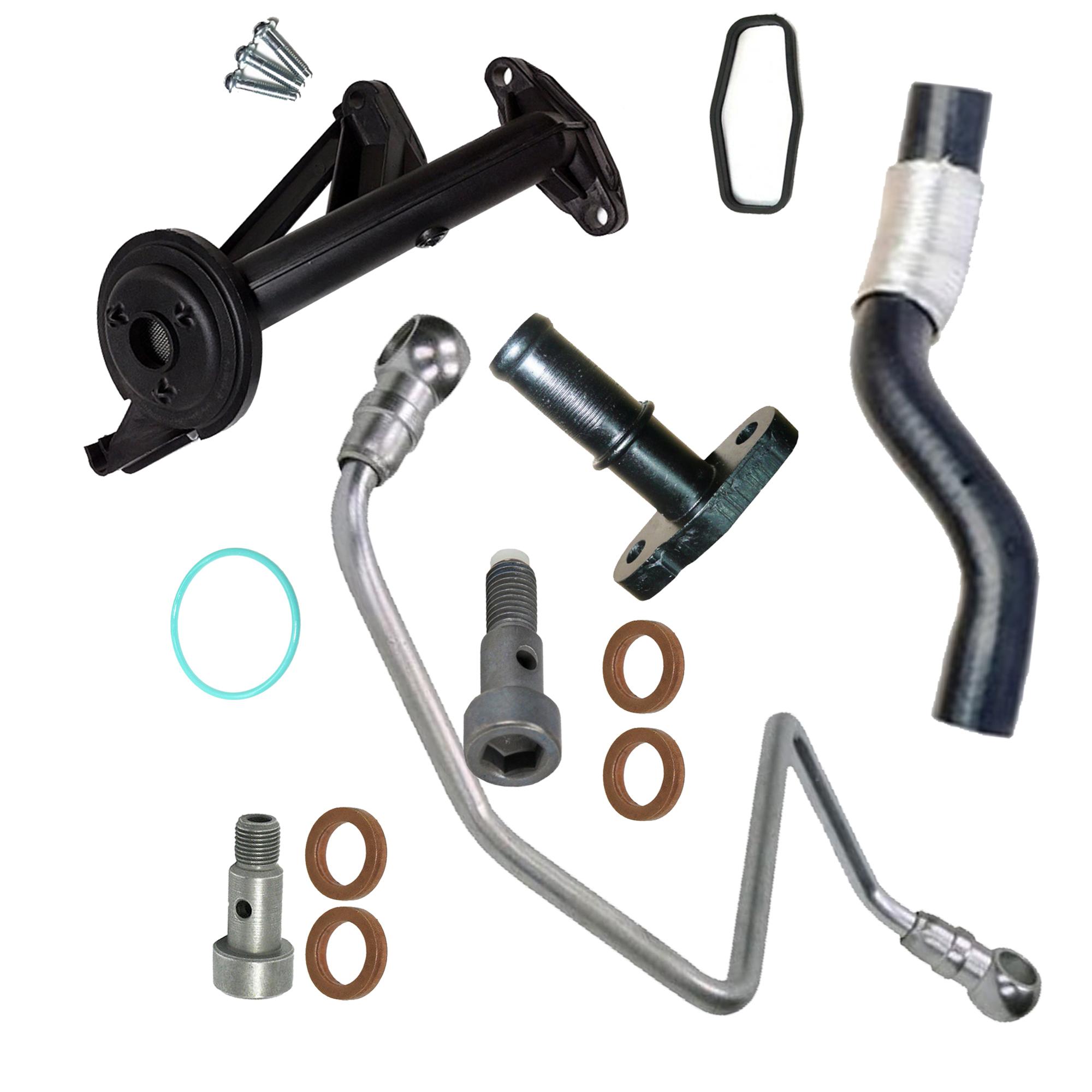 Kit montage de turbo, crépine huile tuyau graissage vis banjo 1.6 HDi 75/90 PARTSLINE SC57632