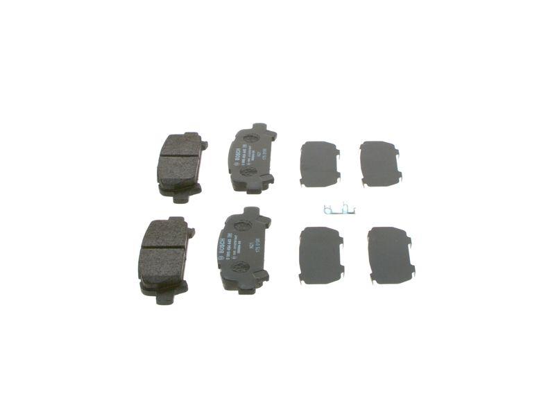 Kit de plaquettes de frein, frein à disque BOSCH 0 986 494 445