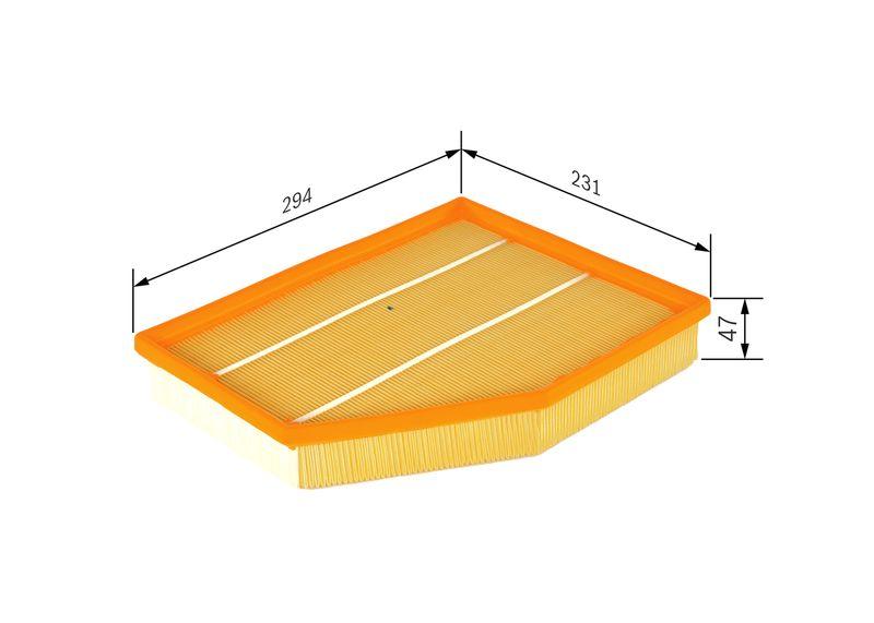 Filtre à air BOSCH 1 457 433 094