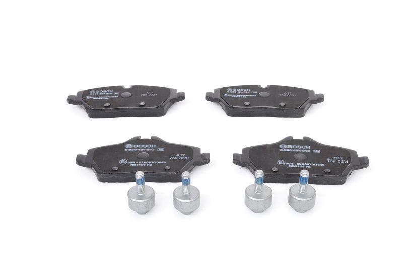 Kit de plaquettes de frein, frein à disque BOSCH 0 986 494 813