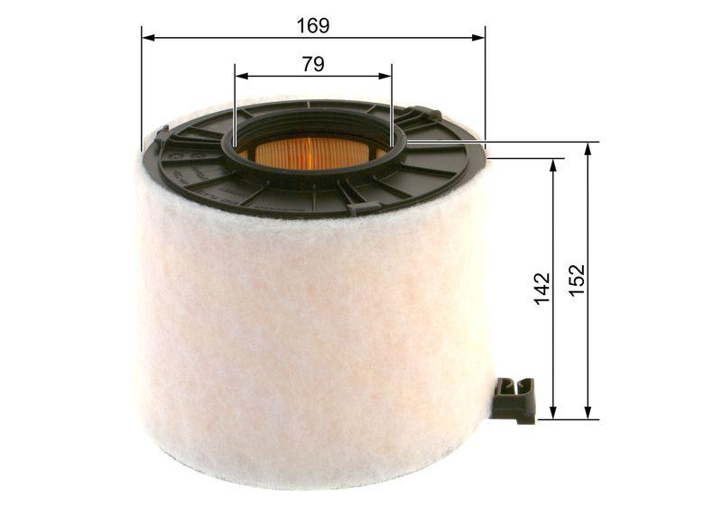 Filtre à air BOSCH F 026 400 422