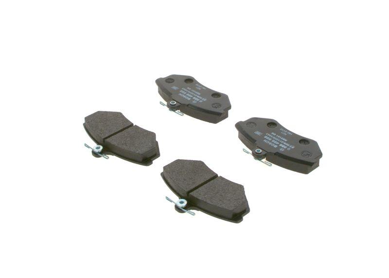 Kit de plaquettes de frein, frein à disque BOSCH 0 986 466 698