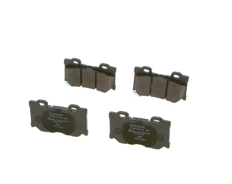 Kit de plaquettes de frein, frein à disque BOSCH 0 986 494 863