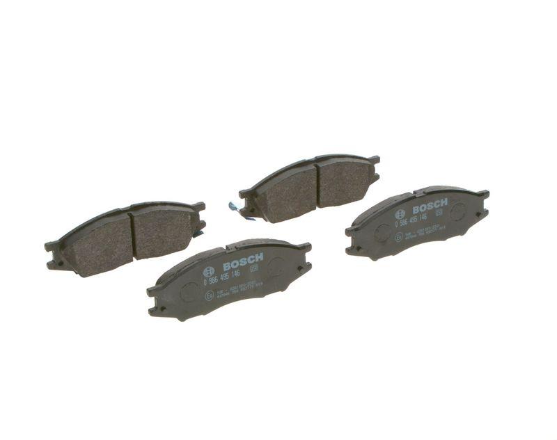 Kit de plaquettes de frein, frein à disque BOSCH 0 986 495 146