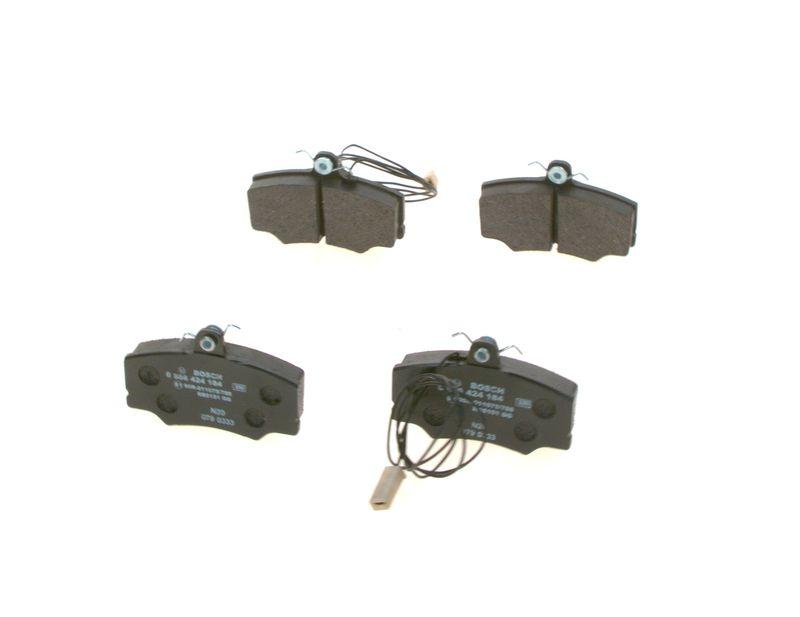 Kit de plaquettes de frein, frein à disque BOSCH 0 986 424 184