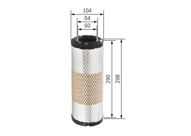 Filtre à air BOSCH F 026 400 320