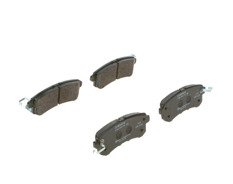 Kit de plaquettes de frein, frein à disque BOSCH 0 986 494 778