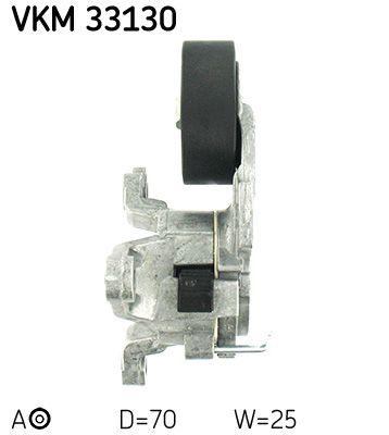 Tendeur de courroie, courroie trapézoïdale à nervures SKF VKM 33130