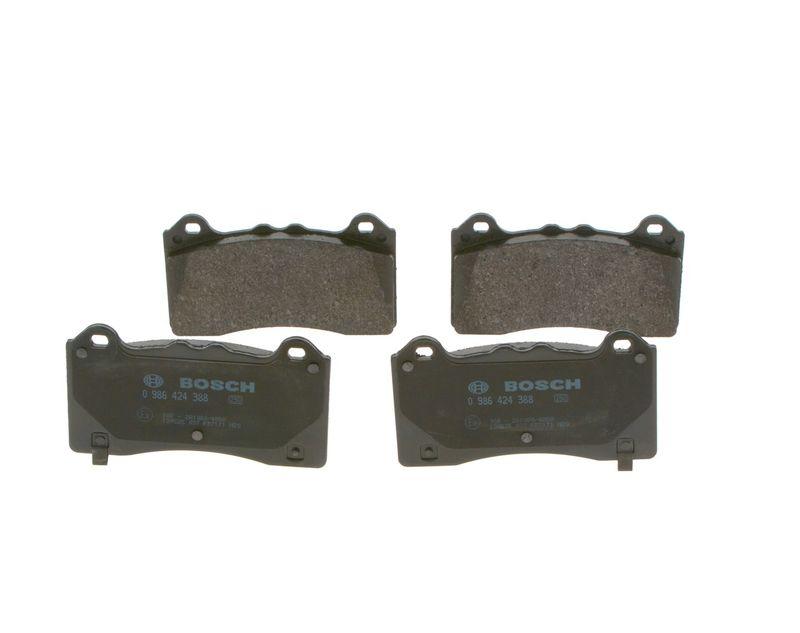 Kit de plaquettes de frein, frein à disque BOSCH 0 986 424 388
