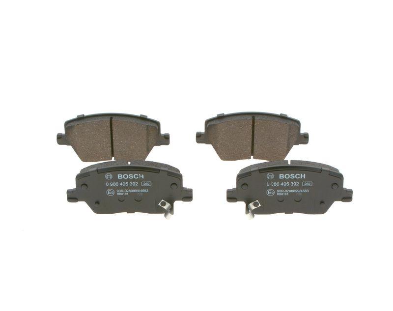 Kit de plaquettes de frein, frein à disque BOSCH 0 986 495 392