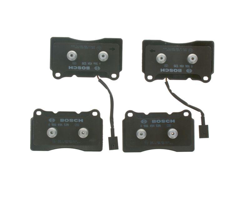 Kit de plaquettes de frein, frein à disque BOSCH 0 986 494 539