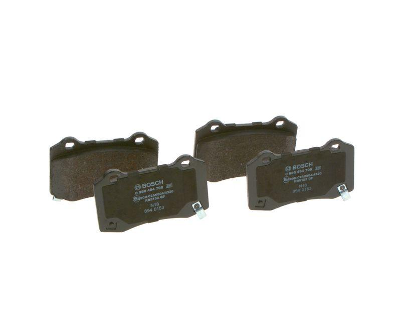 Kit de plaquettes de frein, frein à disque BOSCH 0 986 494 708