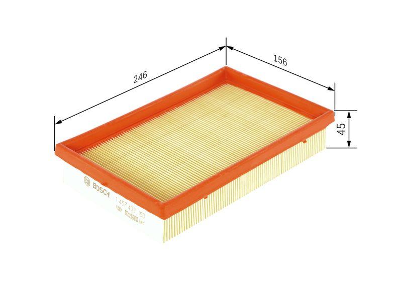 Filtre à air BOSCH 1 457 433 153