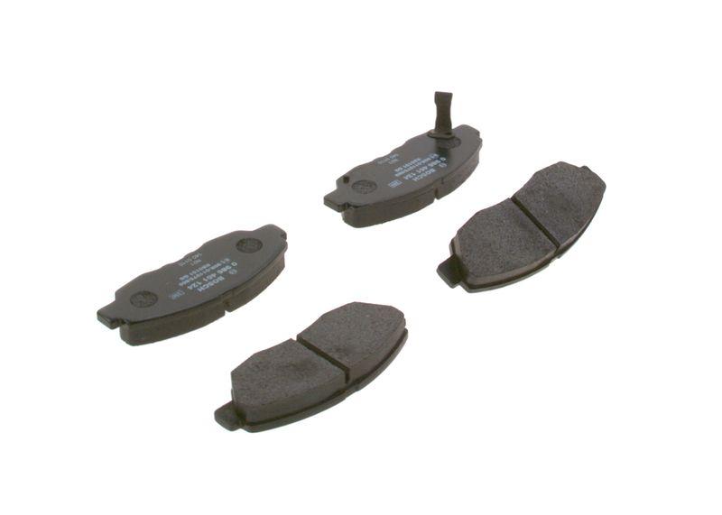 Kit de plaquettes de frein, frein à disque BOSCH 0 986 461 124