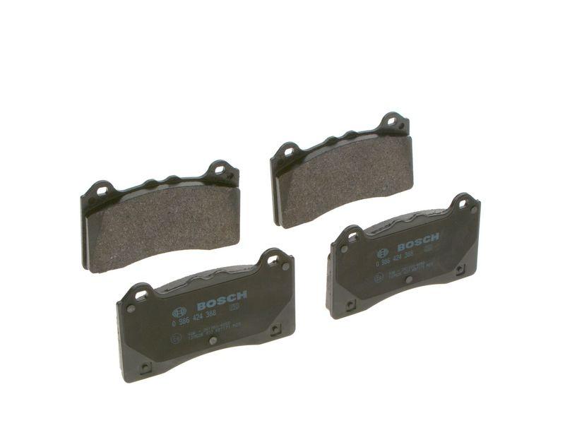 Kit de plaquettes de frein, frein à disque BOSCH 0 986 424 388
