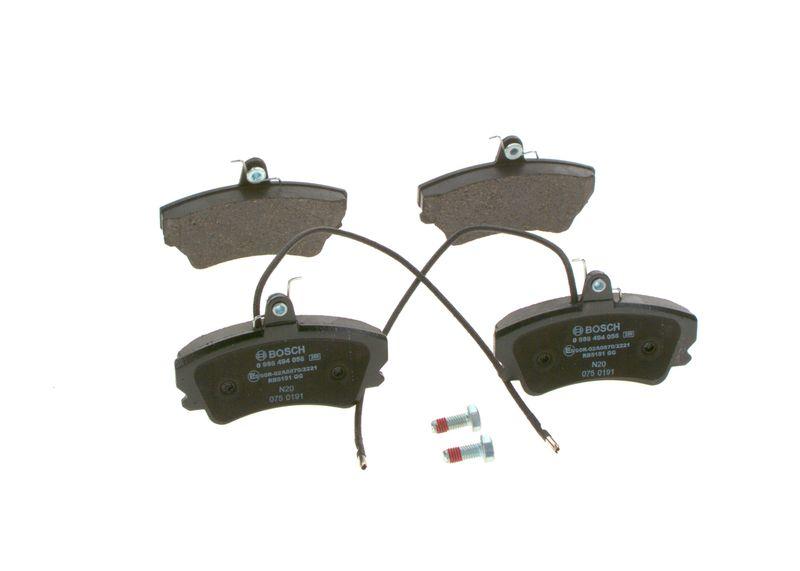 Kit de plaquettes de frein, frein à disque BOSCH 0 986 494 056
