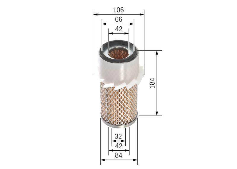 Filtre à air BOSCH F026400337
