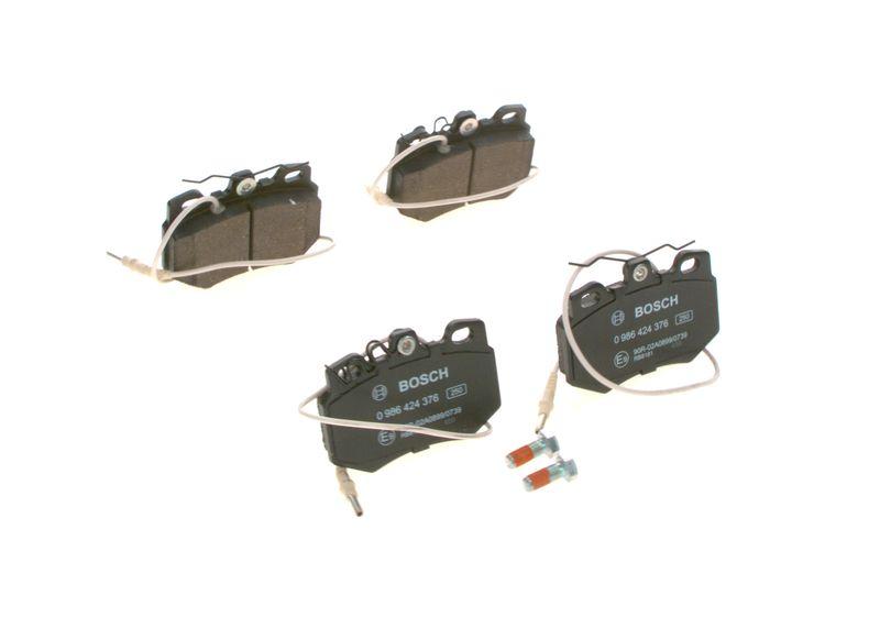 Kit de plaquettes de frein, frein à disque BOSCH 0 986 424 376