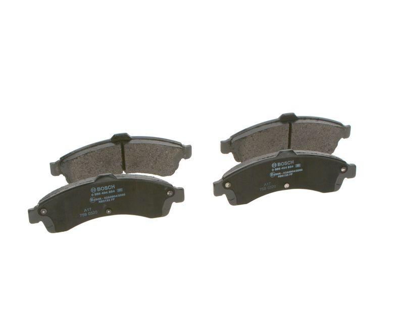 Kit de plaquettes de frein, frein à disque BOSCH 0 986 494 854