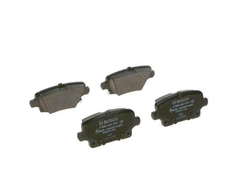 Kit de plaquettes de frein, frein à disque BOSCH 0 986 424 872