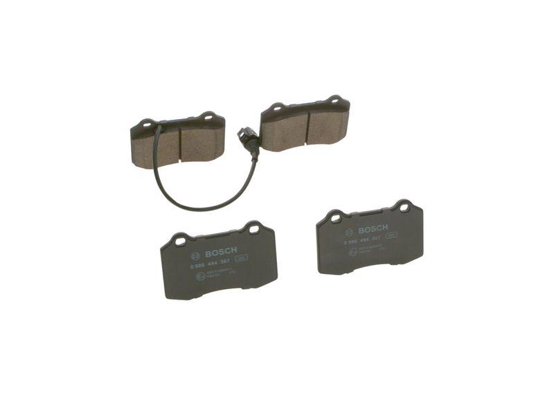 Kit de plaquettes de frein, frein à disque BOSCH 0 986 494 367